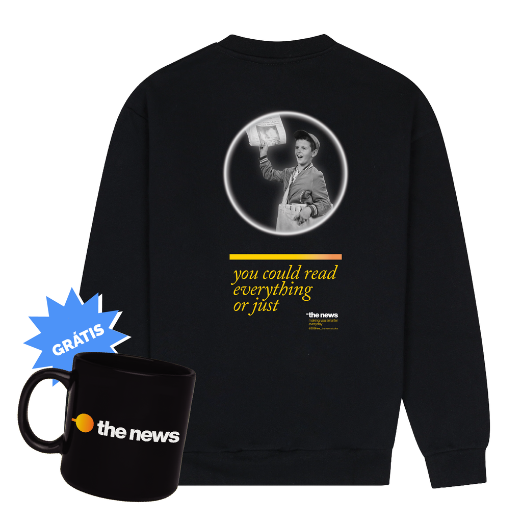 Moletom tns Newspaper Boy - Edição Limitada